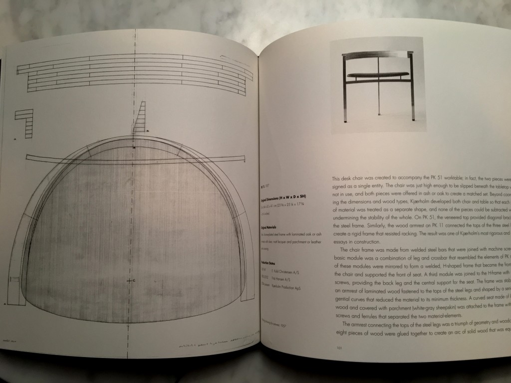 THE FURNITURE OF POUL KJAERHOLM　CATALOGUE RAISONNE①